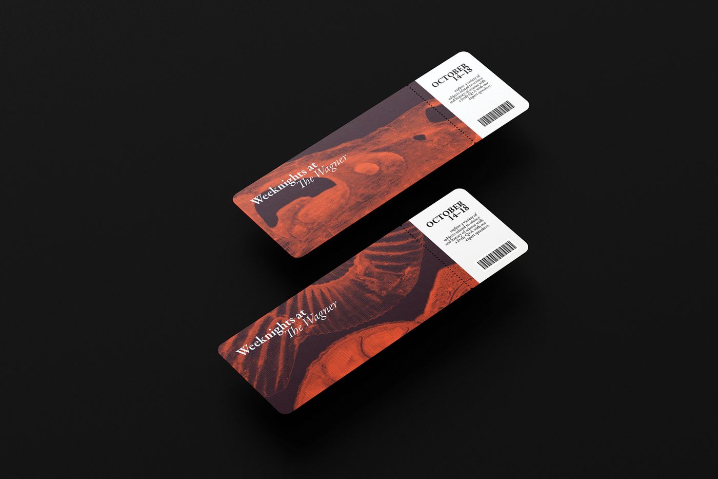 The Wagner stationery mockup.