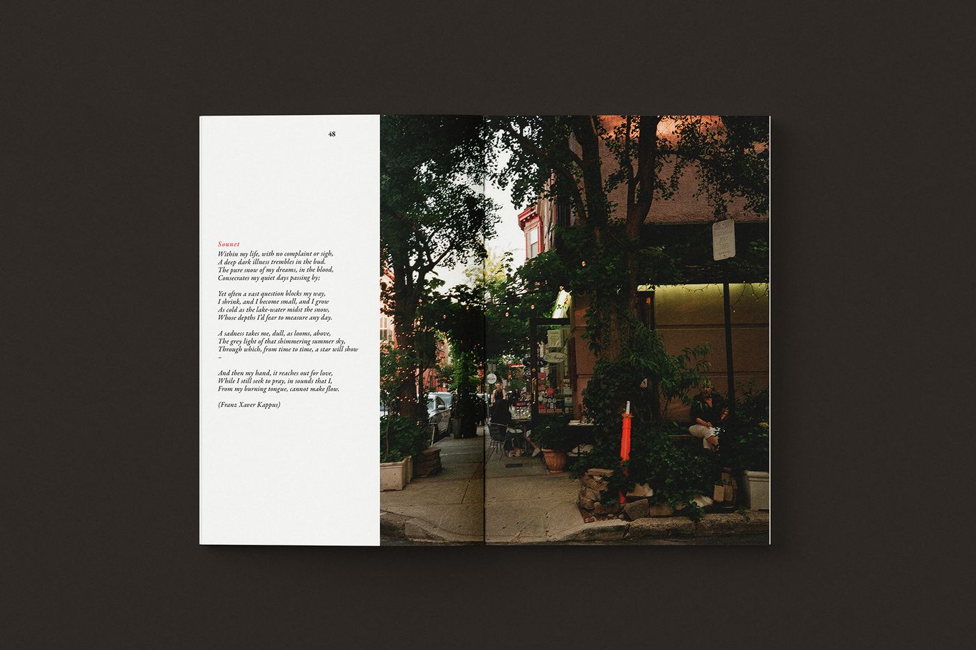Letters to a Young Poet book design mockup seventeen.