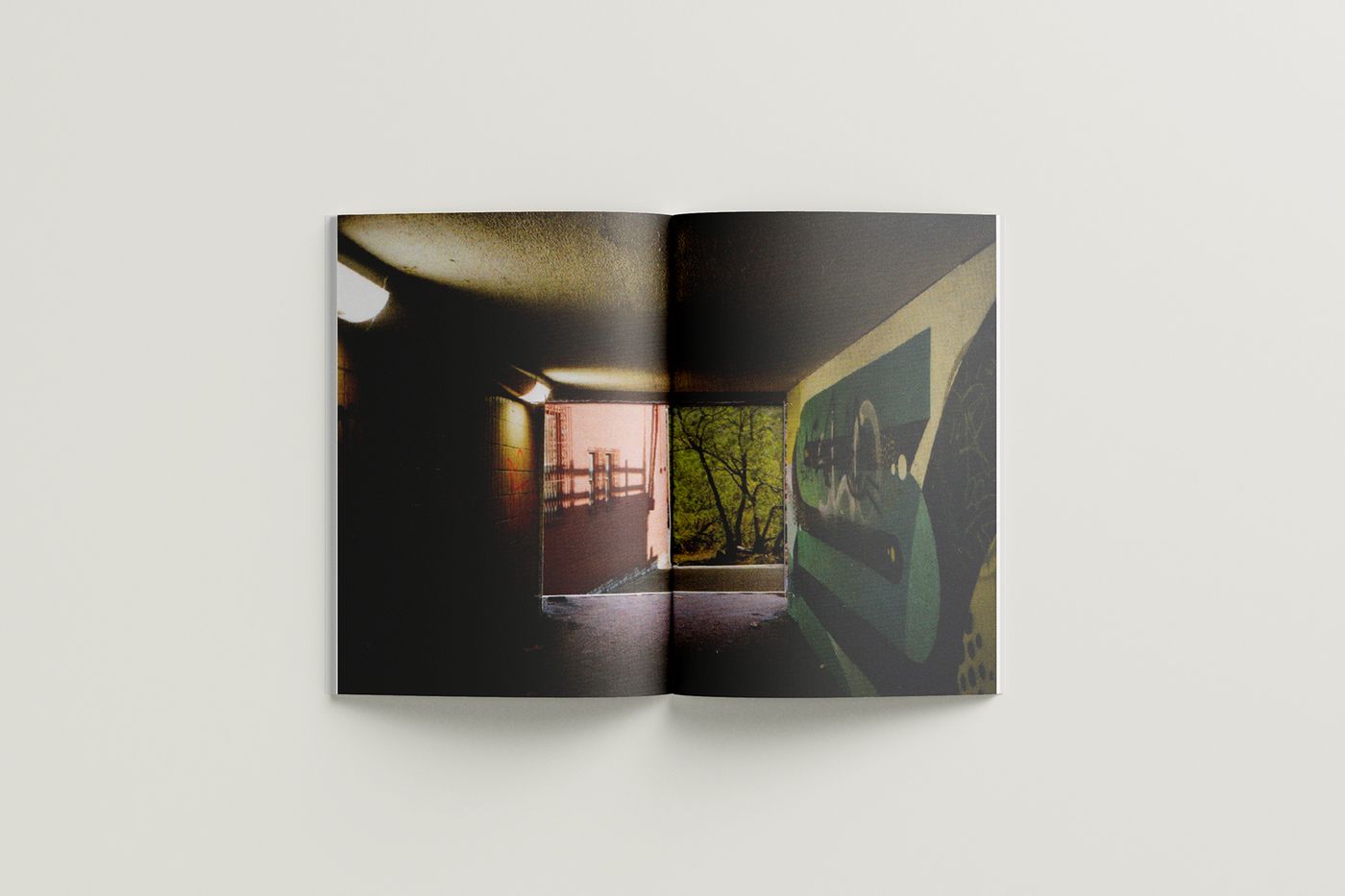 Letters to a Young Poet book spread mockup nine.