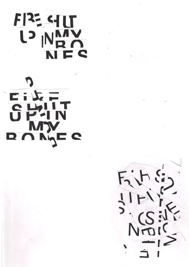 Ensemble Arts typographic process image two.